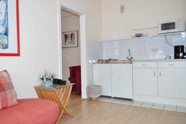 Beispiel eines Monteurzimmers mit Küche in Leverkusen